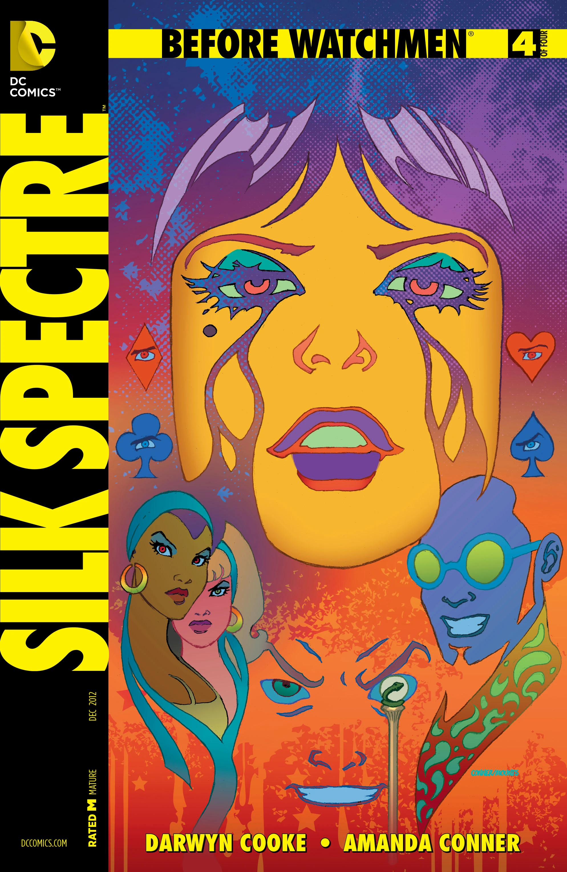 Before Watchmen: Silk Spectre #4 (DC, 2012 — Cover A) cover